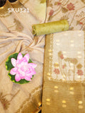 Light Weight Kota Tussar Salwar Materials Heritage Beauty / SKU331 – 3