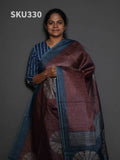 Jute Cotton Sarees Natural Grace / SKU330 – 1