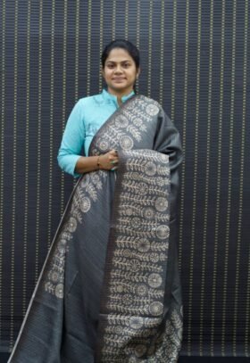 Semi Tussar Saree