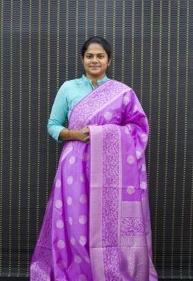 Semi Raw Silk Saree