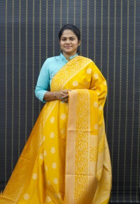 Semi Raw Silk Saree