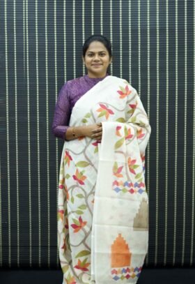 Linen Cotton Sarees