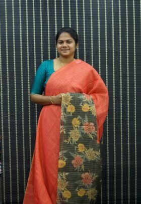 Linen Tissue Sarees