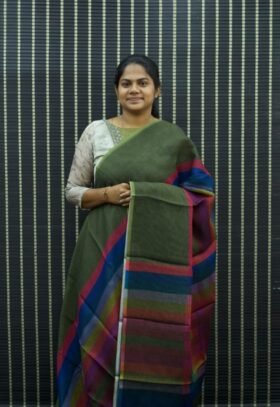Linen Cotton Sarees