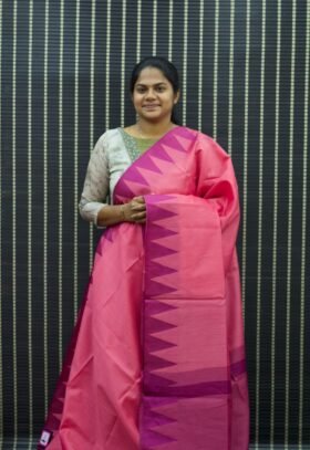 Semi Raw Silk Saree