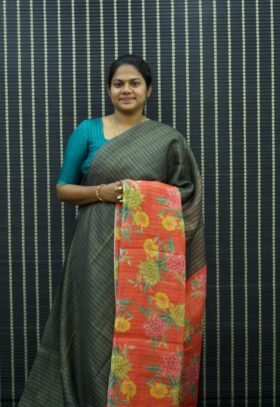 Linen Tissue Sarees