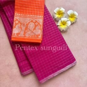 Pentex Sungudi Saree