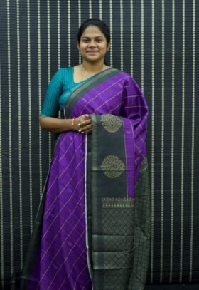 Art Printed Tussar Saree