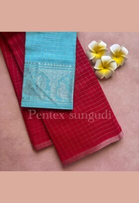 Pentex Sungudi Saree