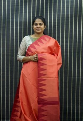 Semi Raw Silk Saree