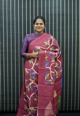 Linen Cotton Sarees