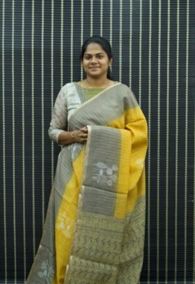 Linen Cotton Sarees