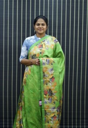 Jute Tussar Saree