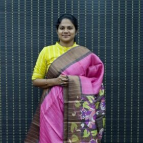 Pure Tussar Plain Checks