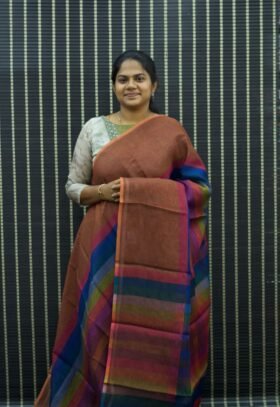 Linen Cotton Sarees