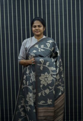Semi Tussar Saree