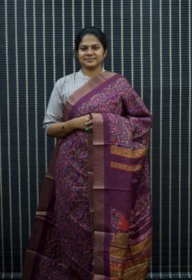 Semi Tussar Saree