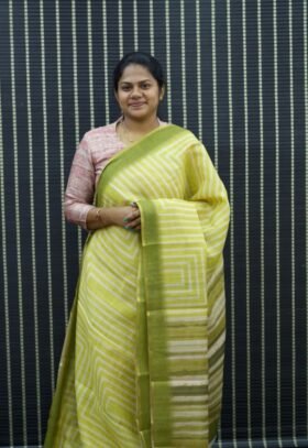 Linen Tissue Sarees