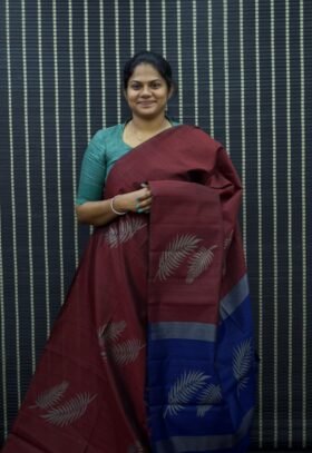 Jute Tussar Saree