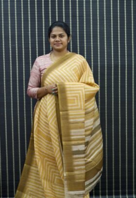 Linen Tissue Sarees