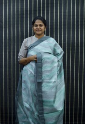 Tissue Staple Tussar Saree