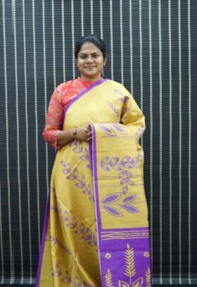 Tissue Bukhara Saree