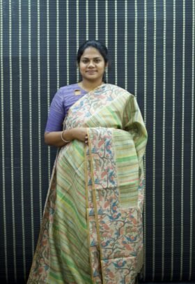 Tissue Bhaswada Saree