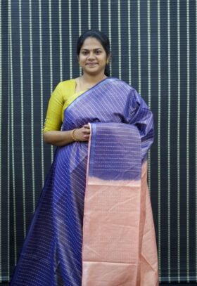 Tissue Staple Tussar Saree