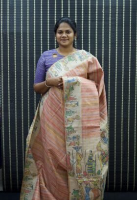 Tissue Bhaswada Saree
