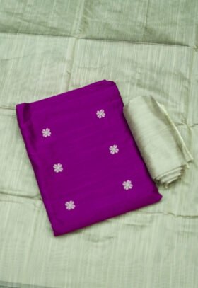Raw Silk Salwar Material