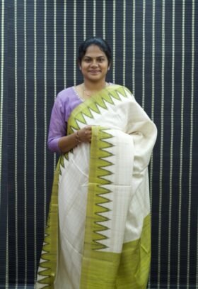 Semi Tussar Saree