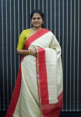 Semi Tussar Saree
