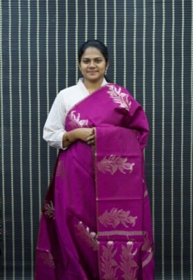 Jute Tussar Saree