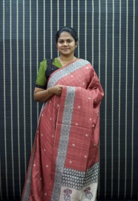Semi Tusser Saree