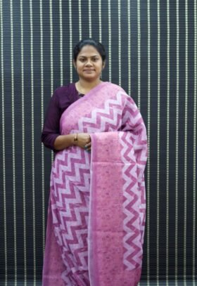 Jari Checks Cotton Saree