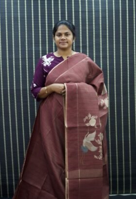 Matka Tussar Sarees