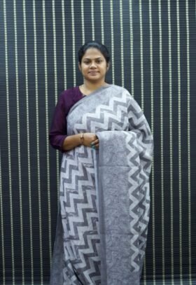 Jari Checks Cotton Saree