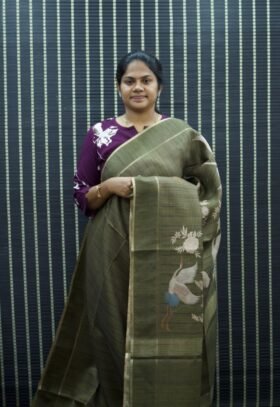 Matka Tussar Sarees