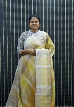Pure Linen Sarees