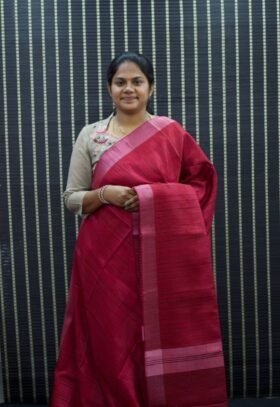 Semi Tussar Sarees