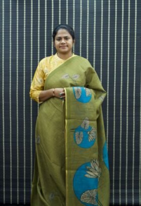 Linen Cotton Sarees
