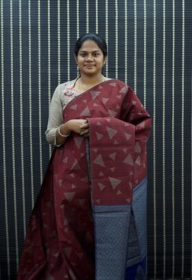 Jute Tussar Saree