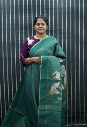 Matka Tussar Sarees
