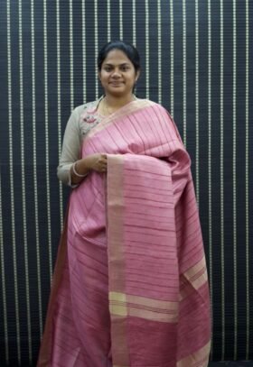 Semi Tussar Sarees