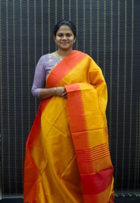 Semi Raw Silk Saree