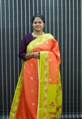 Linen Cotton Sarees