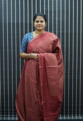 Raw Mango Silk Sarees / SKU085