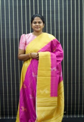 Tissue Bukhara Saree / SKU093