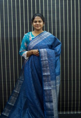 Cotton Banarus Sarees / SKU091