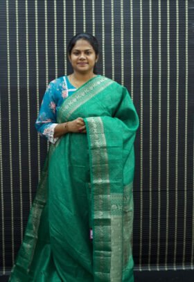 Cotton Banarus Sarees / SKU091